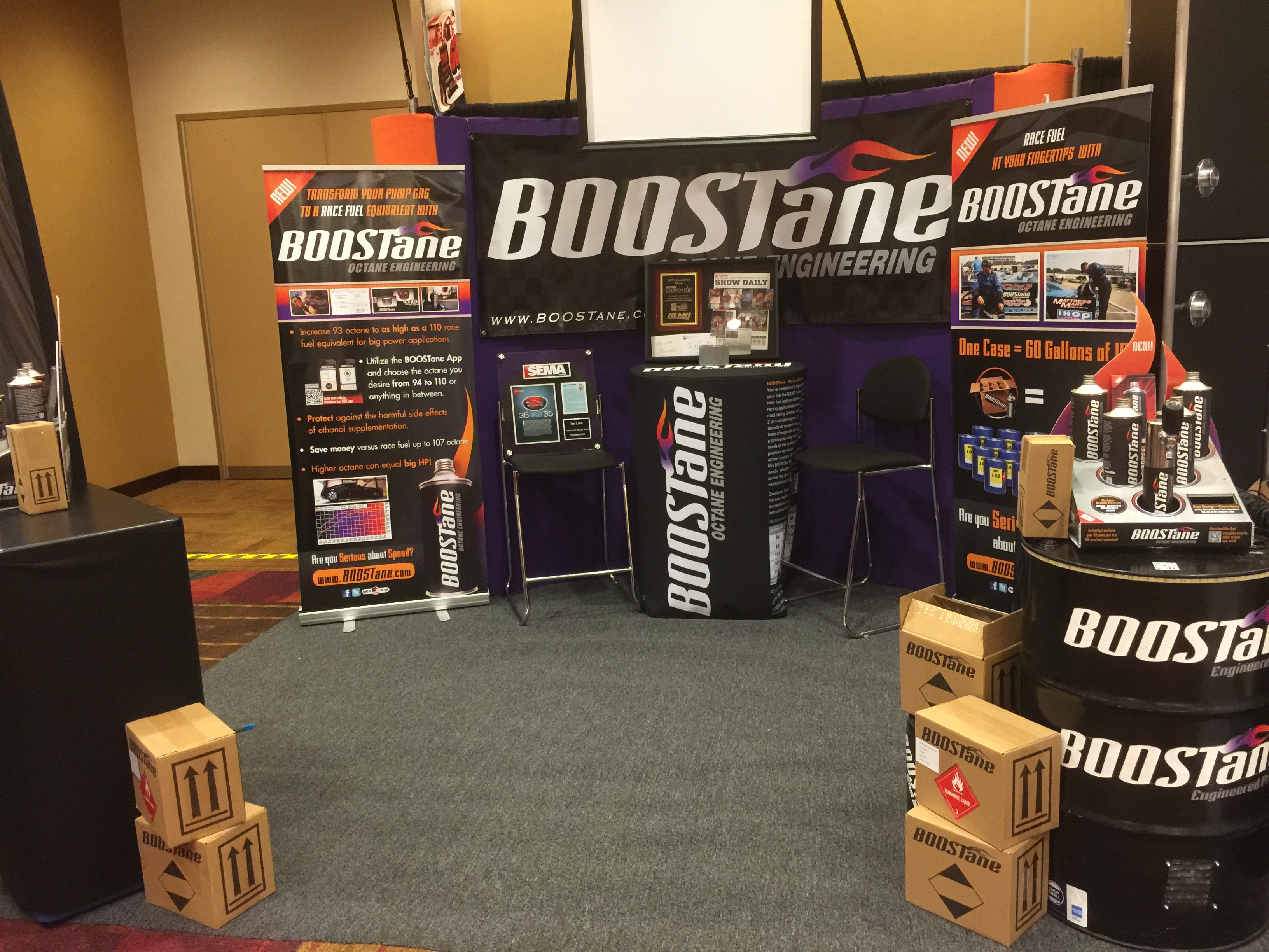 Boostane Trade Booth