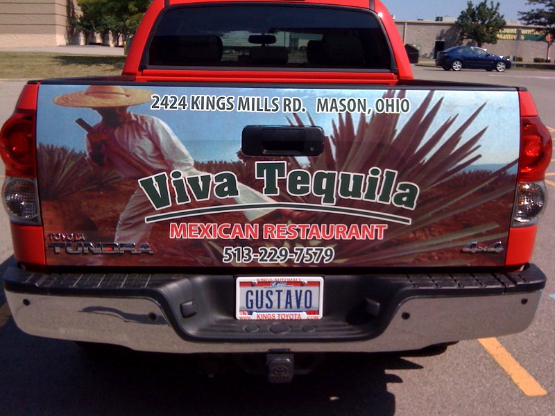 Viva Tequila Tailgate Wrap